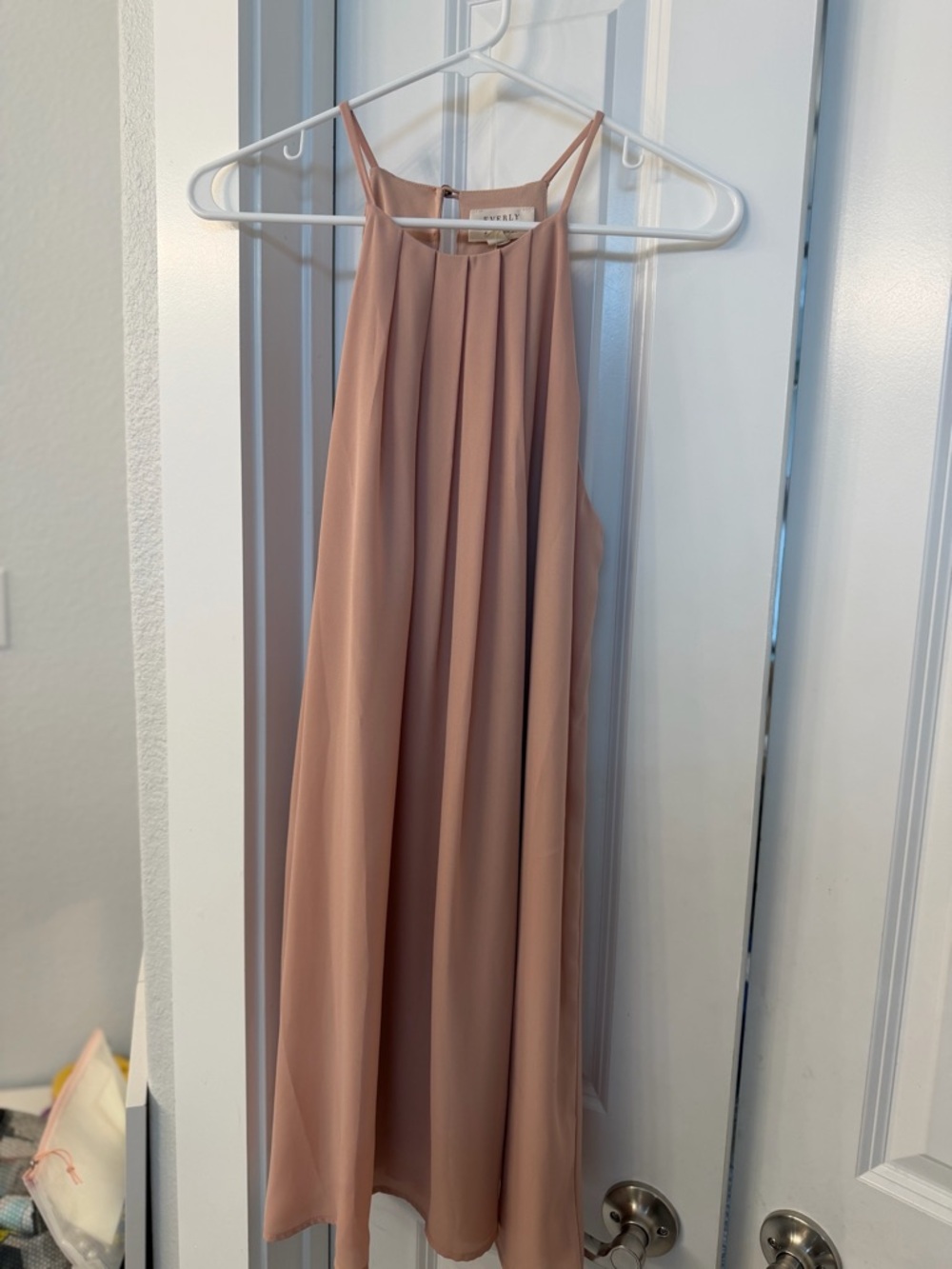 Everly for Francesca’s Blush Dress